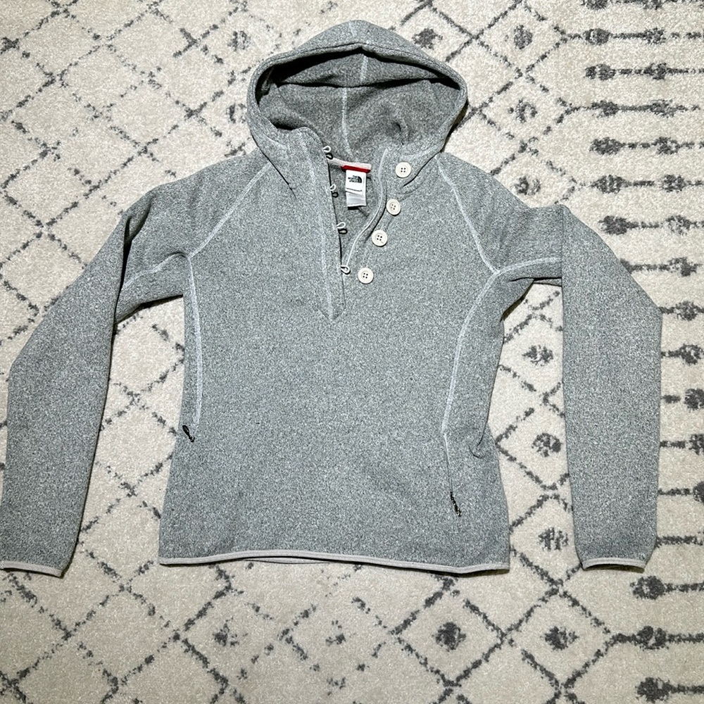 North Face 1/4 button up